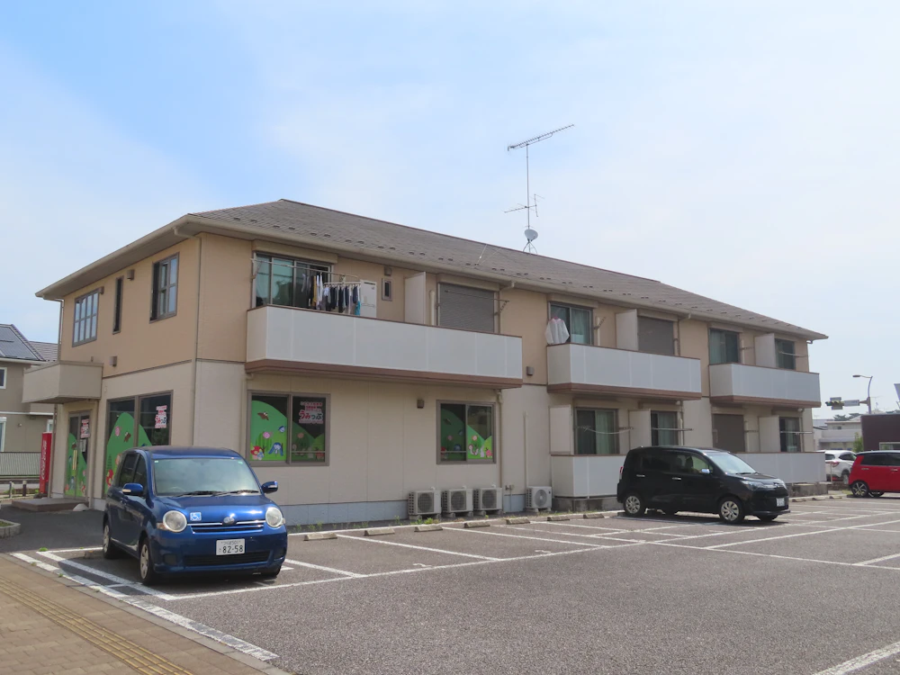 つくばみらい市 積水ハウスのアパートの屋根・外壁塗装 施工前