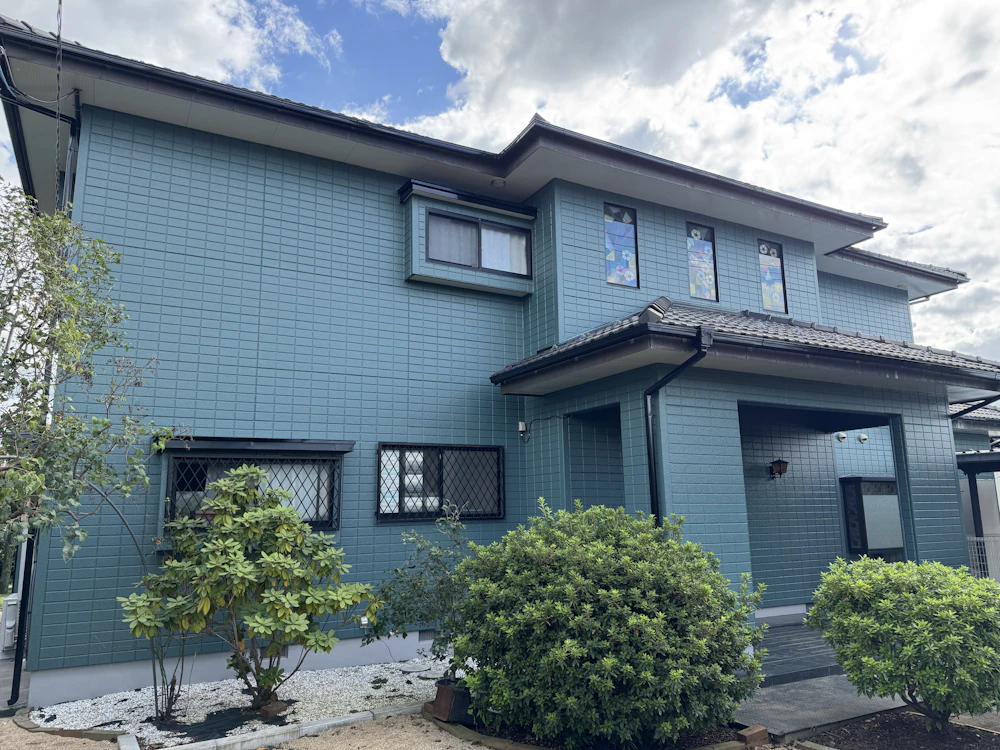 栃木市　戸建ての外壁塗装 施工後