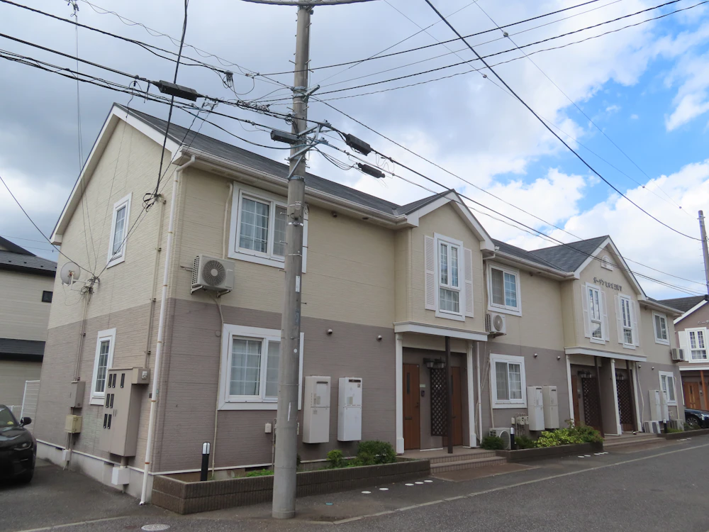 船橋市 大東建託のアパートの屋根・外壁塗装❷ 施工前