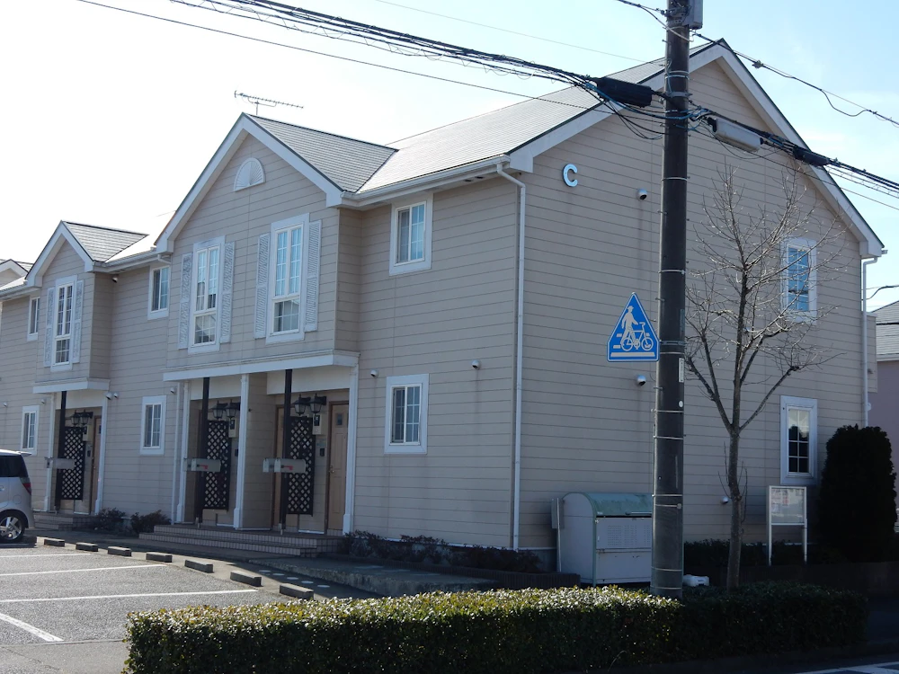 龍ケ崎市 大東建託のアパートの屋根・外壁塗装 施工前
