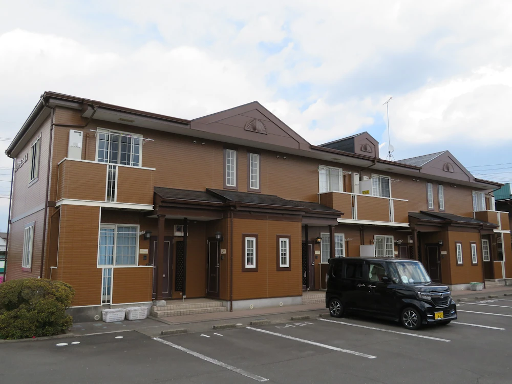 水戸市 アパートの屋根・外壁塗装（その3） 施工後