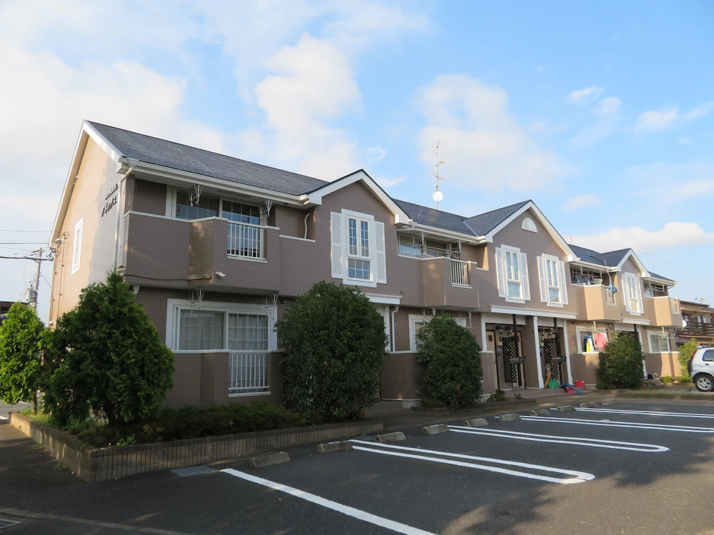石岡市 大東建託のアパートの屋根・外壁塗装 施工後