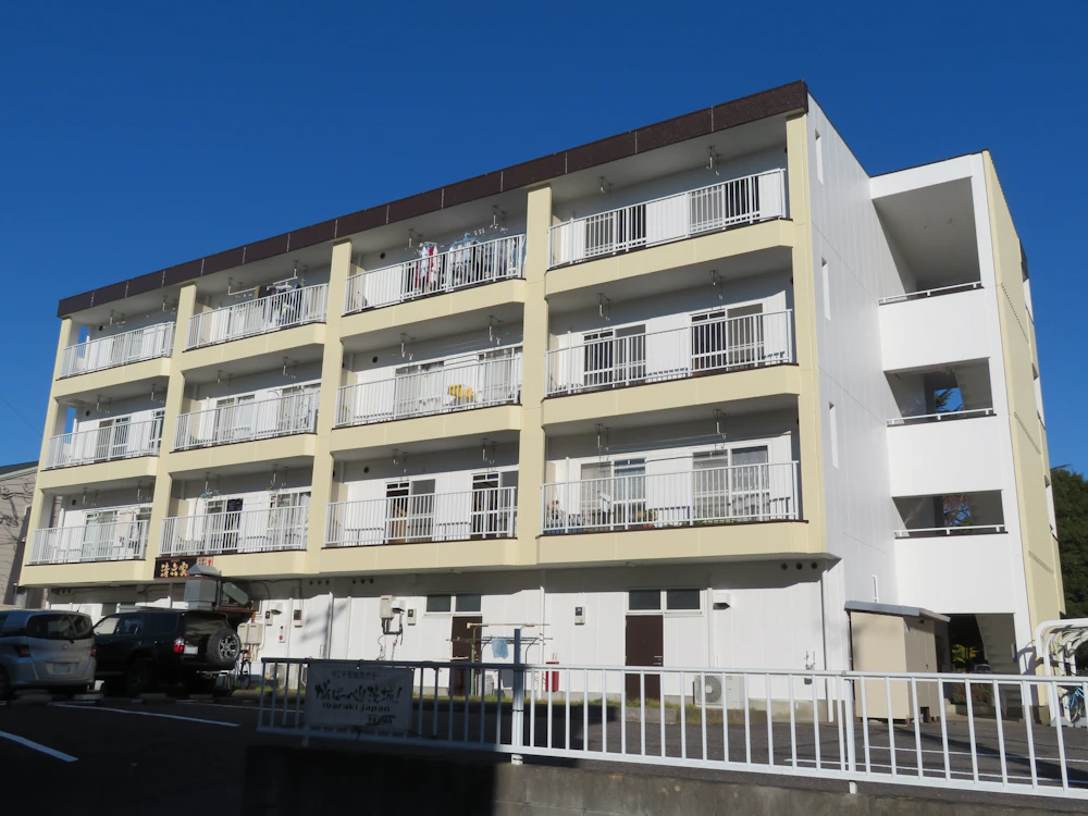 つくば市 マンションの屋上防止工事・外壁塗装 施工後
