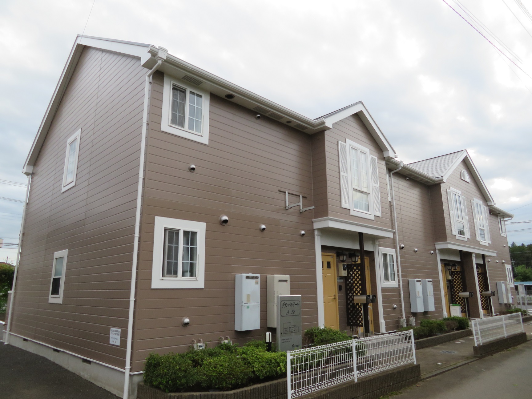 水戸市 大東建託のアパートの屋根・外壁塗装