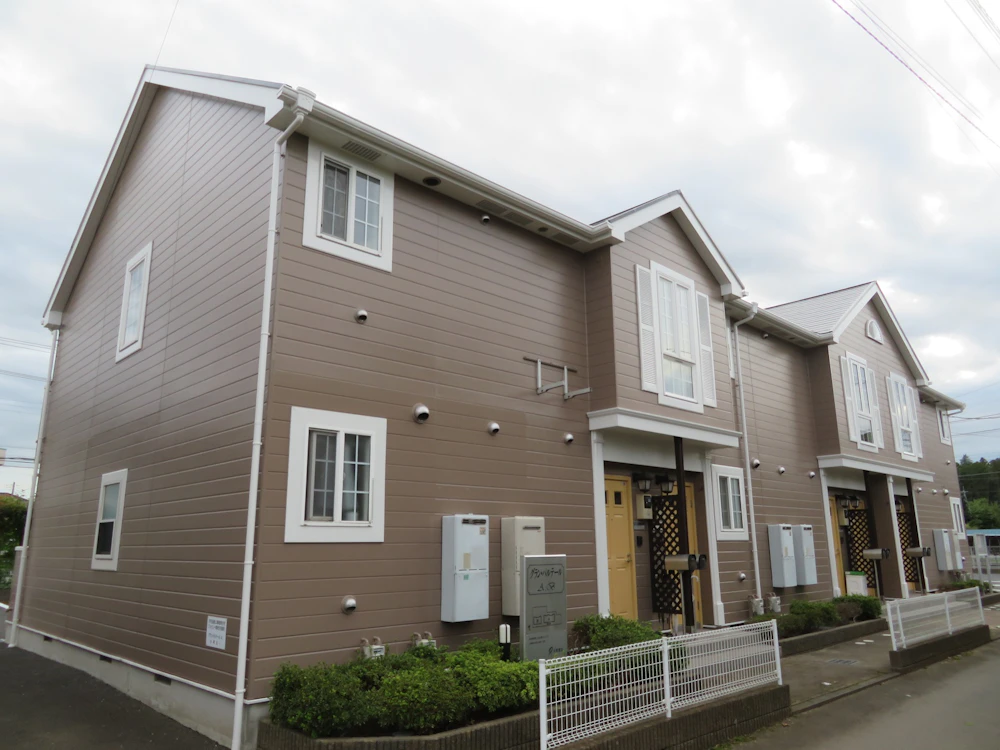 水戸市 大東建託のアパートの屋根・外壁塗装 施工後