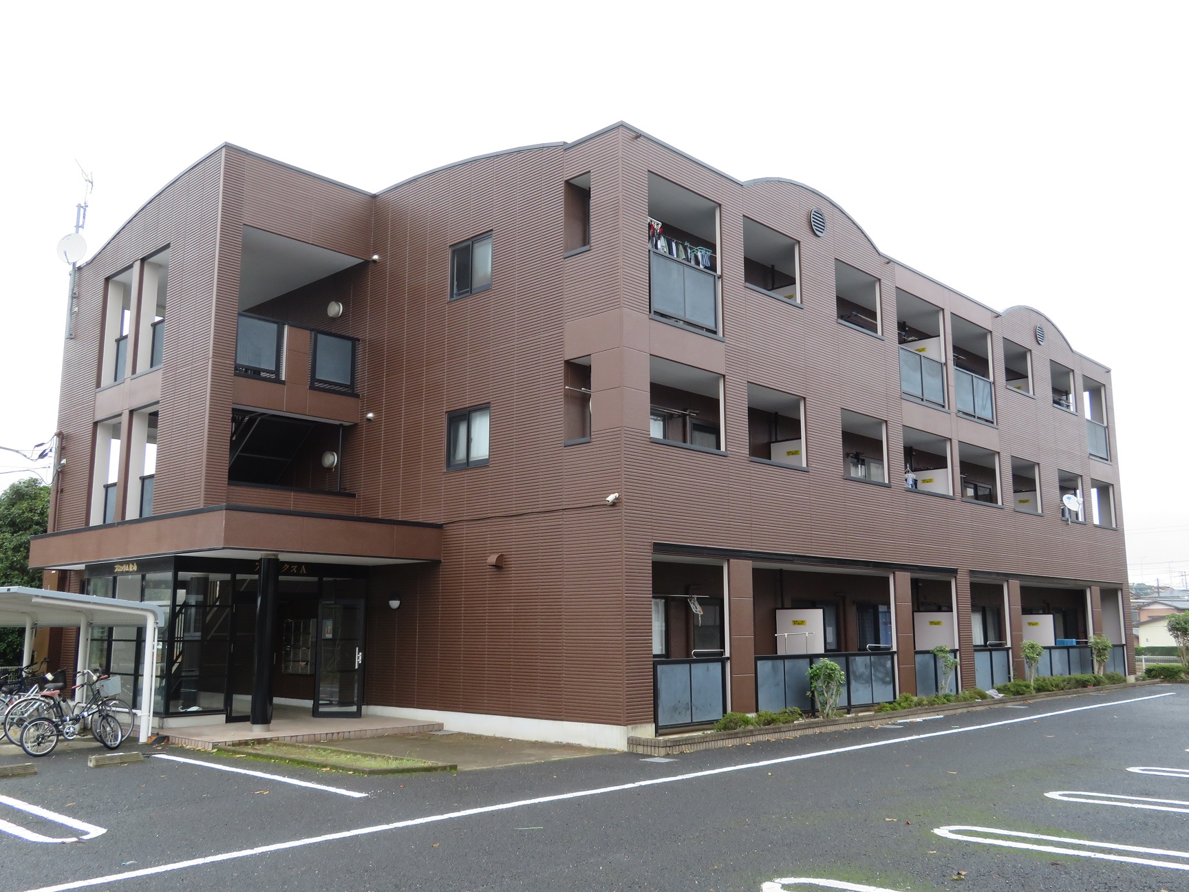 石岡市 マンションの屋根・外壁塗装