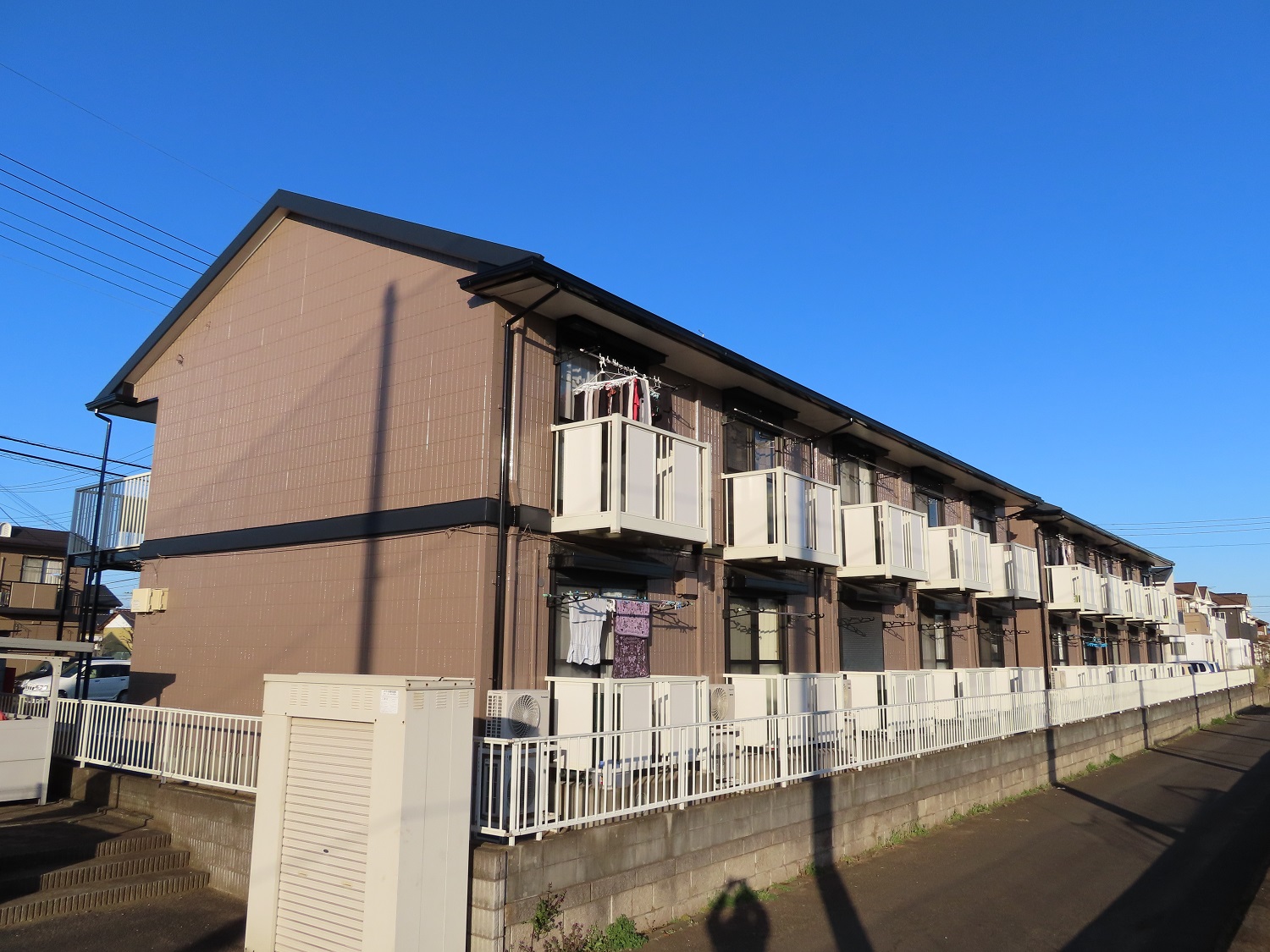 土浦市 アパートの屋根・外壁塗装（その5）