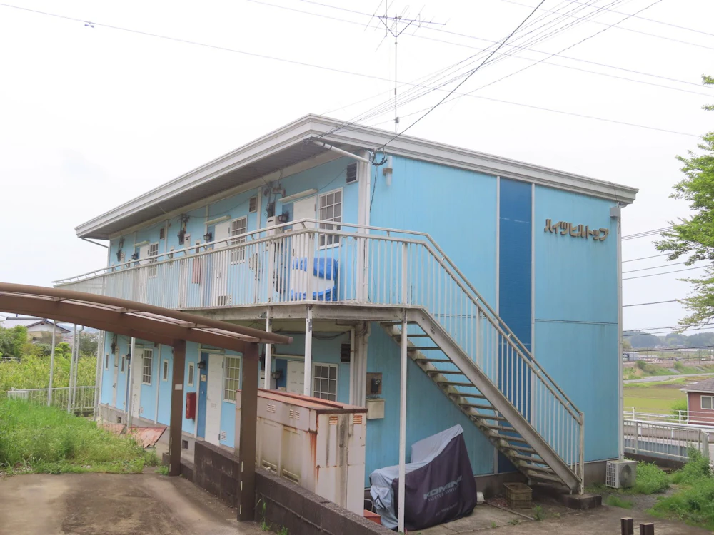 石岡市 パナホームのアパートの屋根・外壁塗装 石岡市　パナホームのアパートの屋根・外壁塗装❷ 施工前