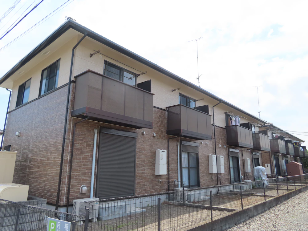 水戸市 ハイトスコーポレーションのアパートの外壁クリア塗装 水戸市　アパートの外壁クリア塗装❷ 施工後