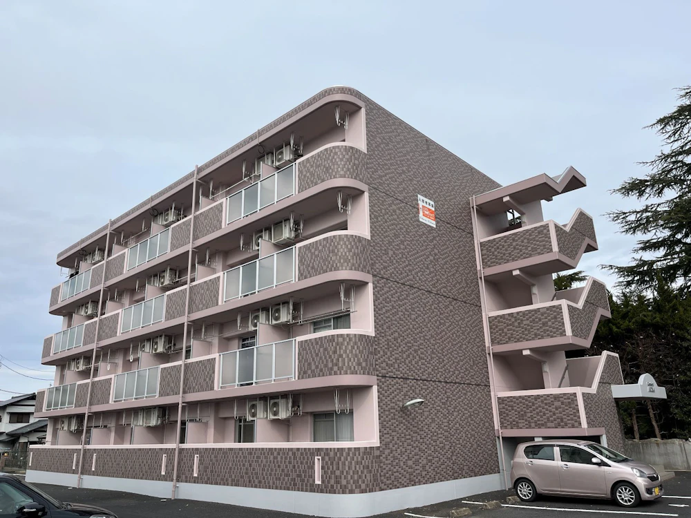 水戸市 マンションの屋根・外壁塗装 施工後