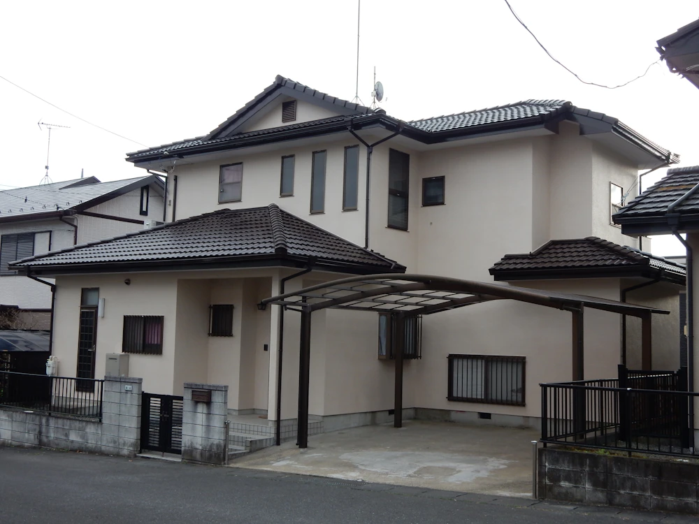 美浦村 戸建ての屋根・外壁塗装 施工後