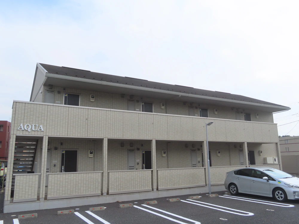 つくば市 大和ハウスのアパートの屋根・外壁クリア塗装 つくば市　大和ハウスのアパートの外壁クリア塗装❶ 施工前