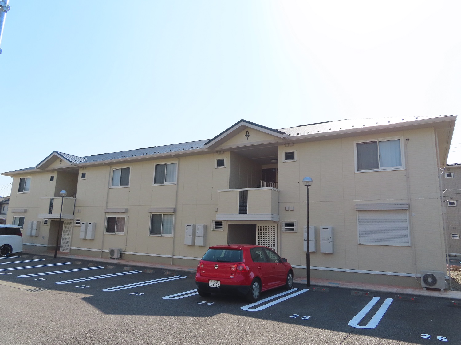 つくばみらい市 アパートの屋根・外壁塗装