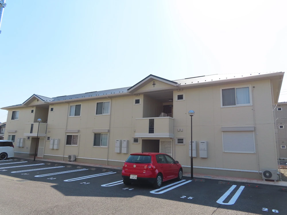 つくばみらい市 アパートの屋根・外壁塗装 施工後
