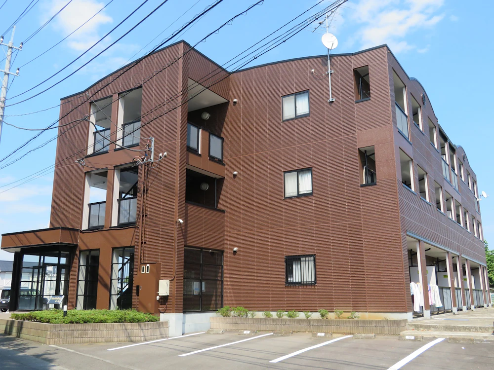 石岡市 大東建託のマンションの屋根・外壁塗装❶ 施工後