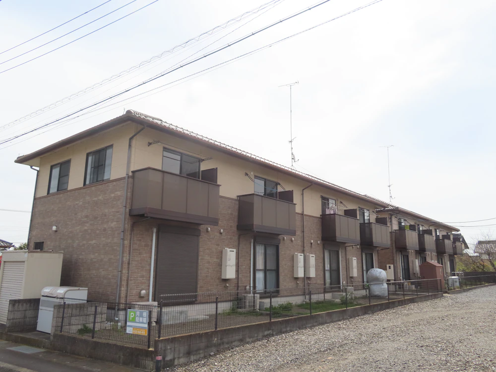 水戸市 ハイトスコーポレーションのアパートの外壁クリア塗装 水戸市　アパートの外壁クリア塗装❷ 施工前