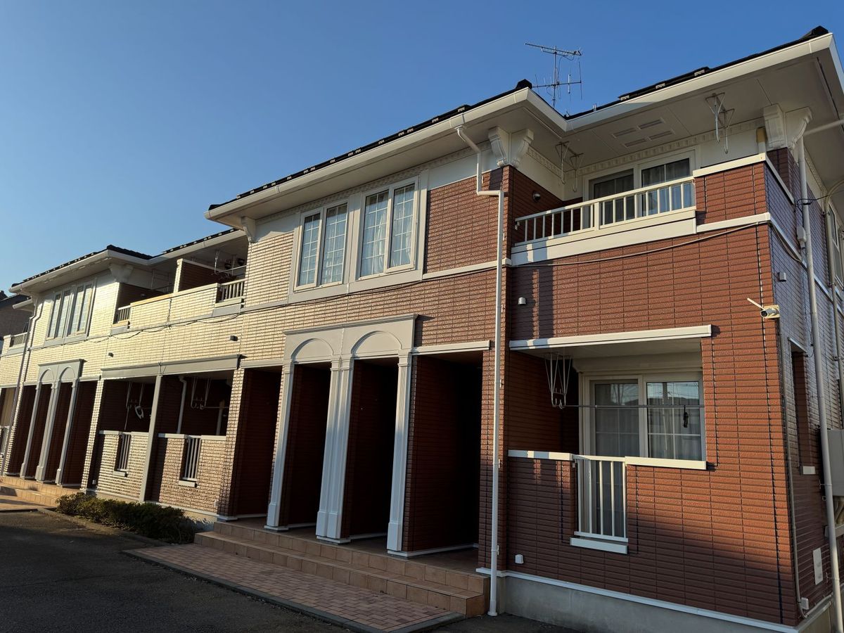 つくば市 アパートの屋根・外壁塗装