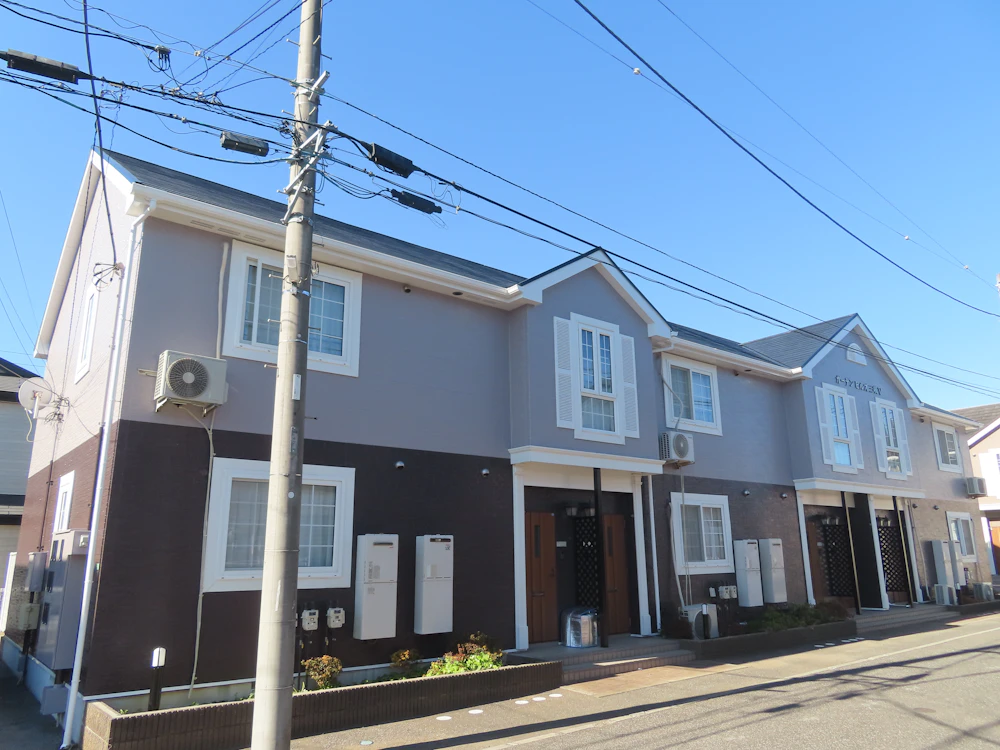 船橋市 大東建託のアパートの屋根・外壁塗装❷ 施工後