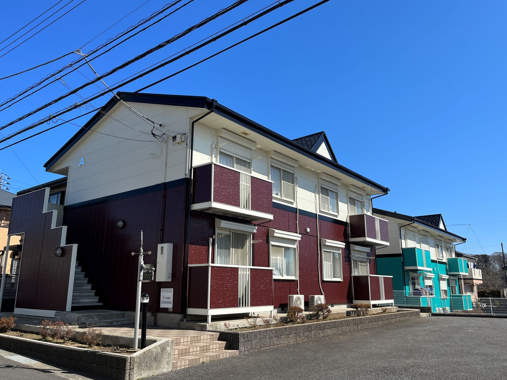 龍ケ崎市 大東建託のアパートの屋根・外壁塗装・棟板金工事