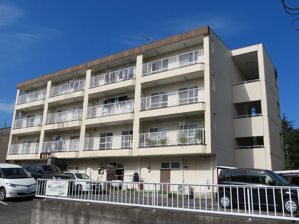 つくば市 マンションの屋根・外壁塗装（その2） 施工前