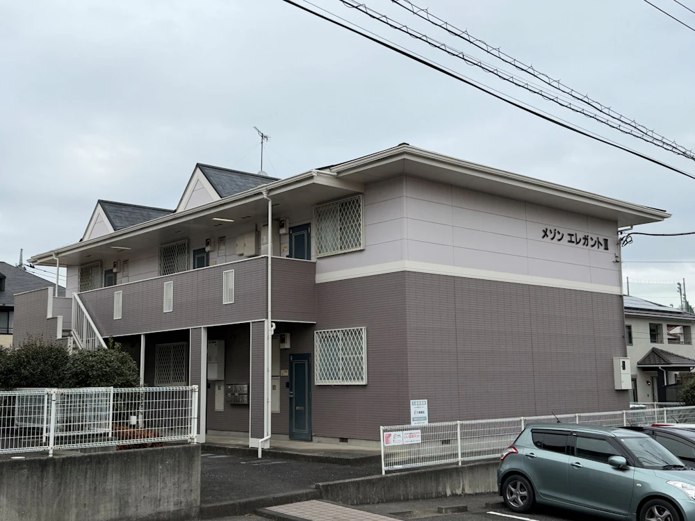 日立市 大東建託のアパートの屋根・外壁塗装・屋根棟木の交換・一部サイデイング交換 日立市 大東建託のアパートの屋根・外壁塗装・屋根棟木の交換・一部サイデイング交換❷ 施工前