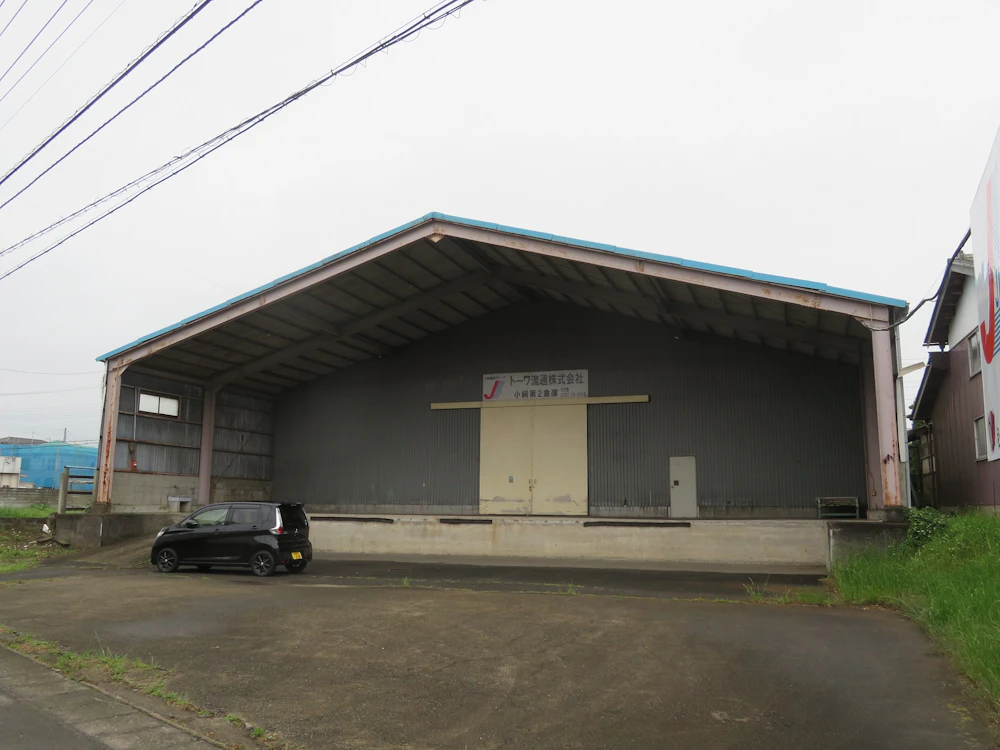 つくばみらい市 倉庫の屋根・外壁塗装 施工前