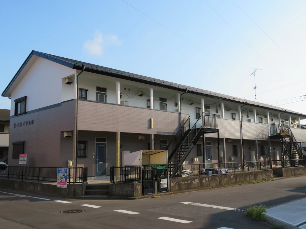 つくば市東光台 アパートの屋根・外壁塗装 施工後