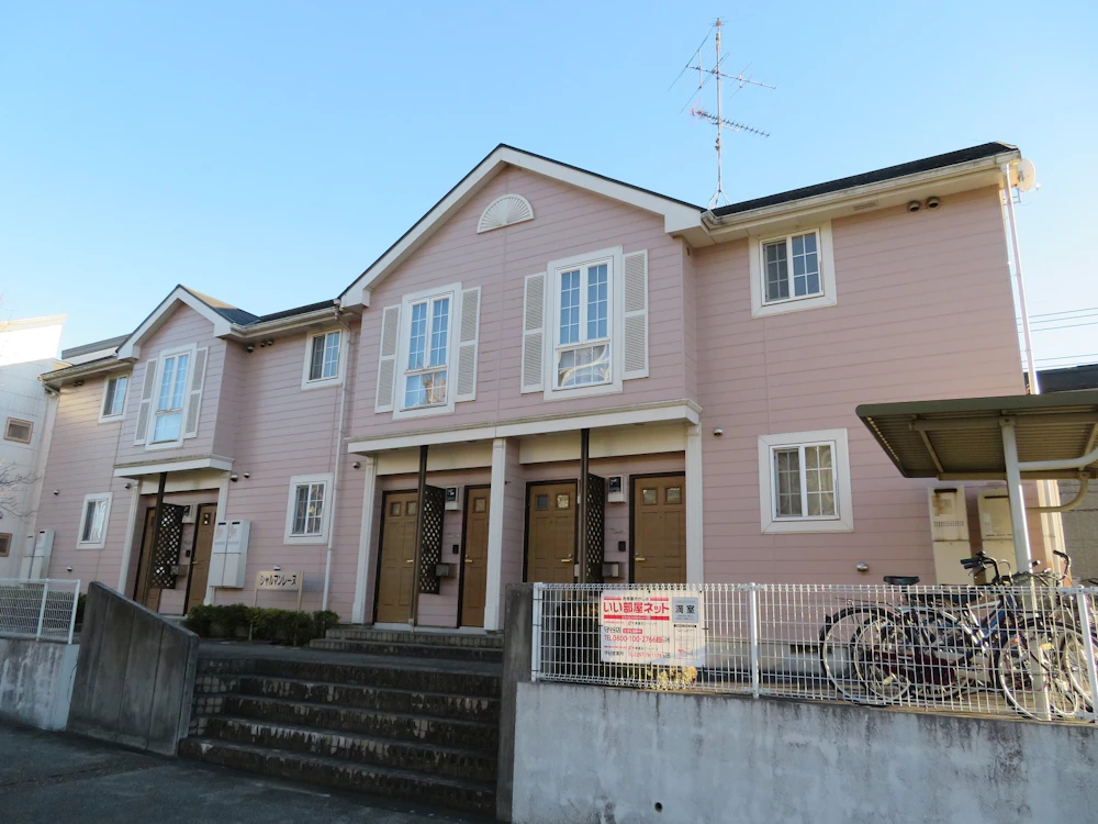 守谷市 アパートの屋根・外壁塗装（その2） 施工前