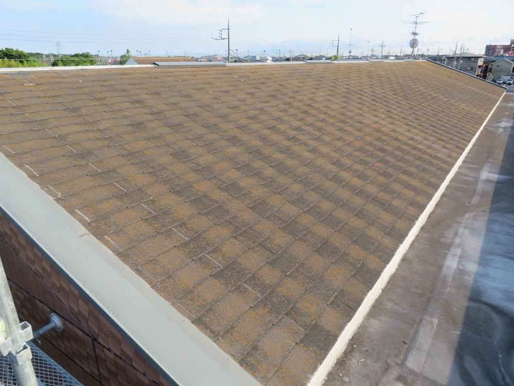 屋根のカバー工法 施工前