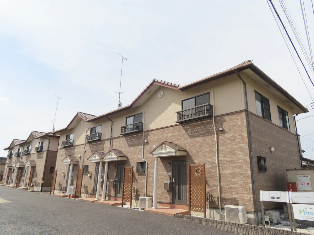 水戸市 ハイトスコーポレーションのアパートの外壁クリア塗装 水戸市　アパートの外壁クリア塗装❶ 施工前