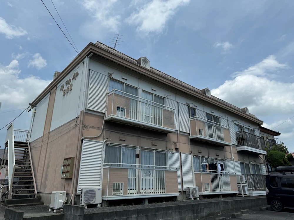土浦市 アパートの屋根・外壁塗装（その2） 施工前