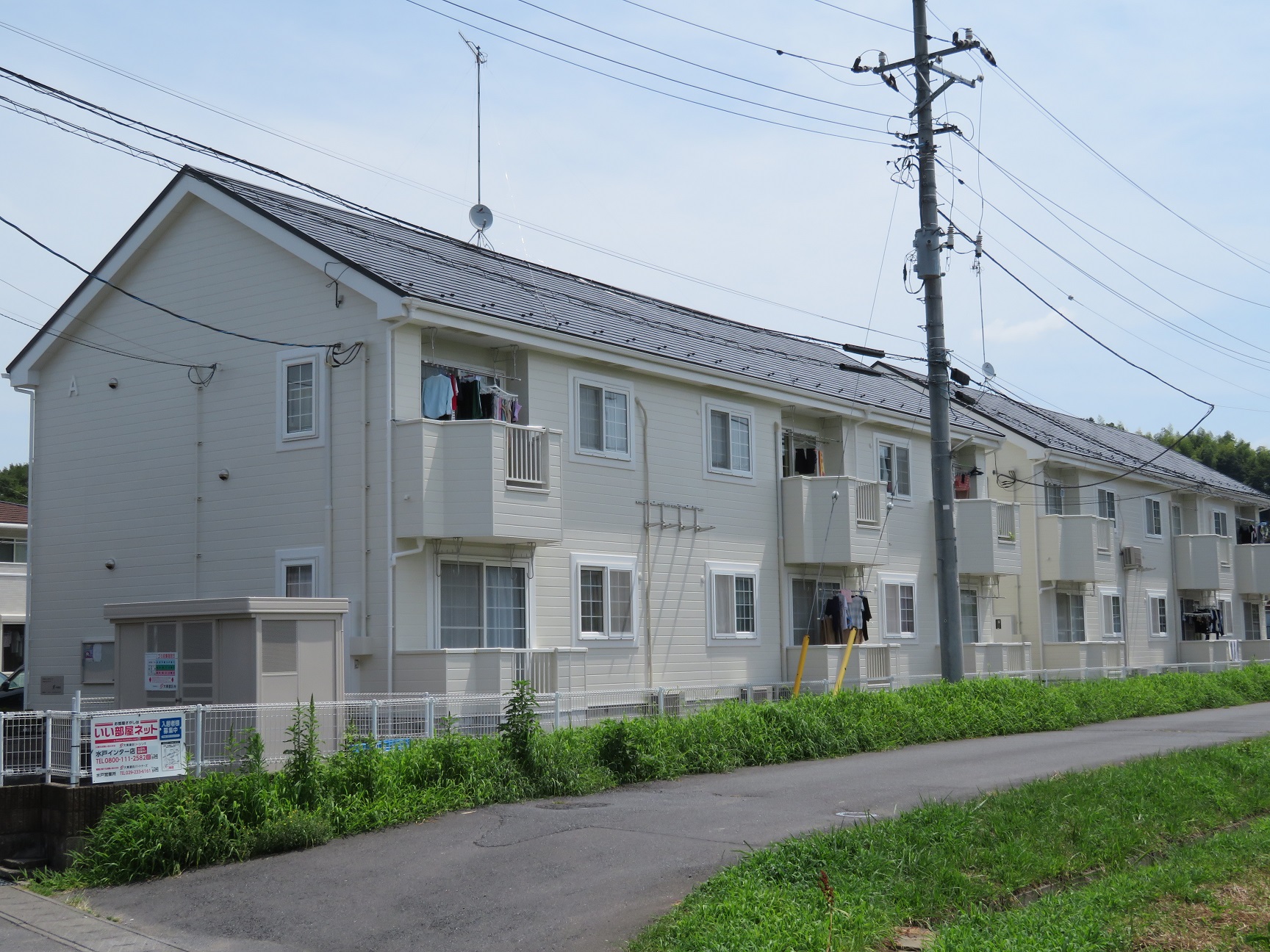 笠間市 アパートの屋根・外壁塗装
