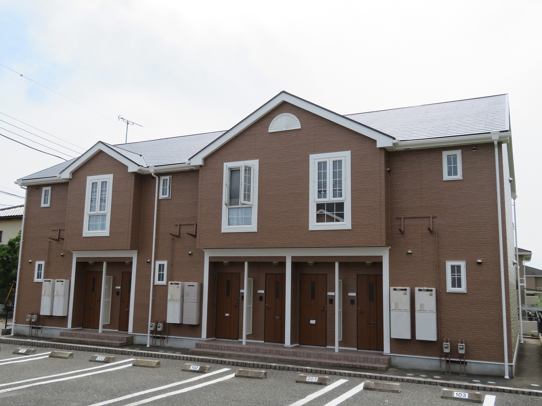 北茨城市 アパートの屋根・外壁塗装