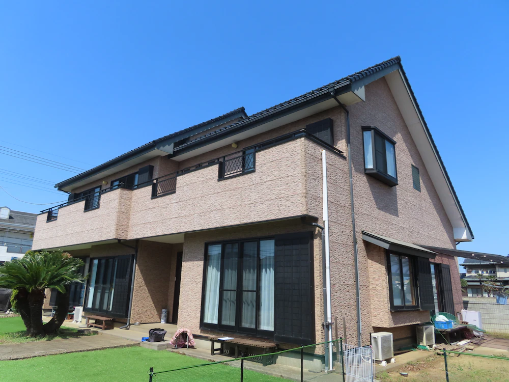 つくば市　戸建ての外壁塗装 施工前