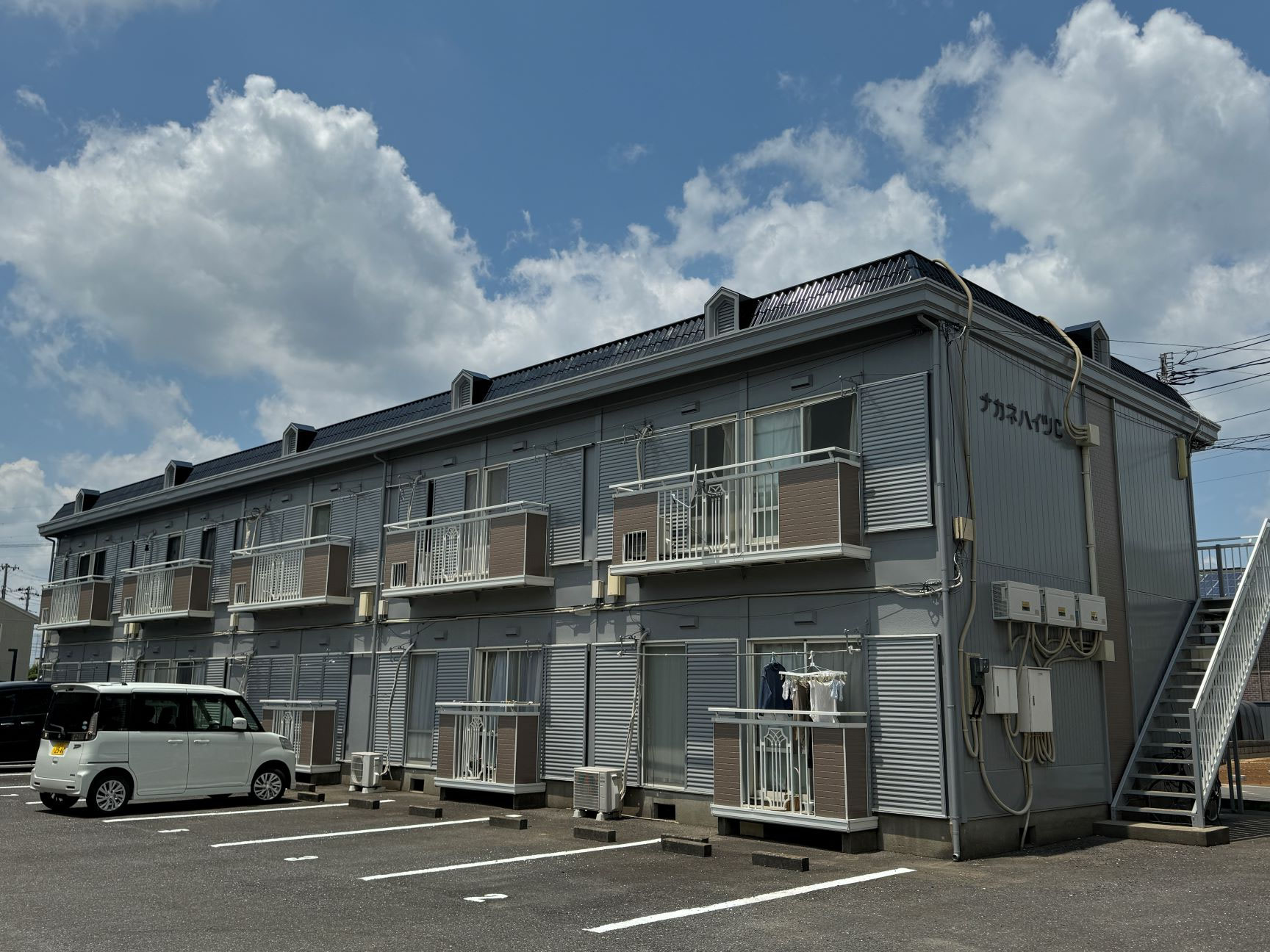 土浦市 アパートの屋根・外壁塗装（その4）