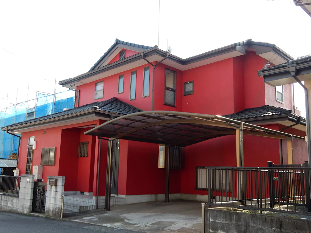 美浦村 戸建ての屋根・外壁塗装 施工前