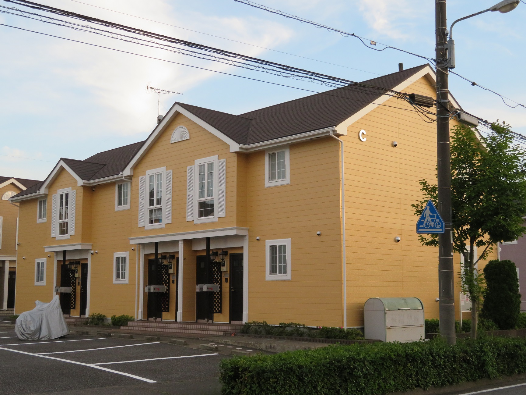 龍ケ崎市 大東建託のアパートの屋根・外壁塗装