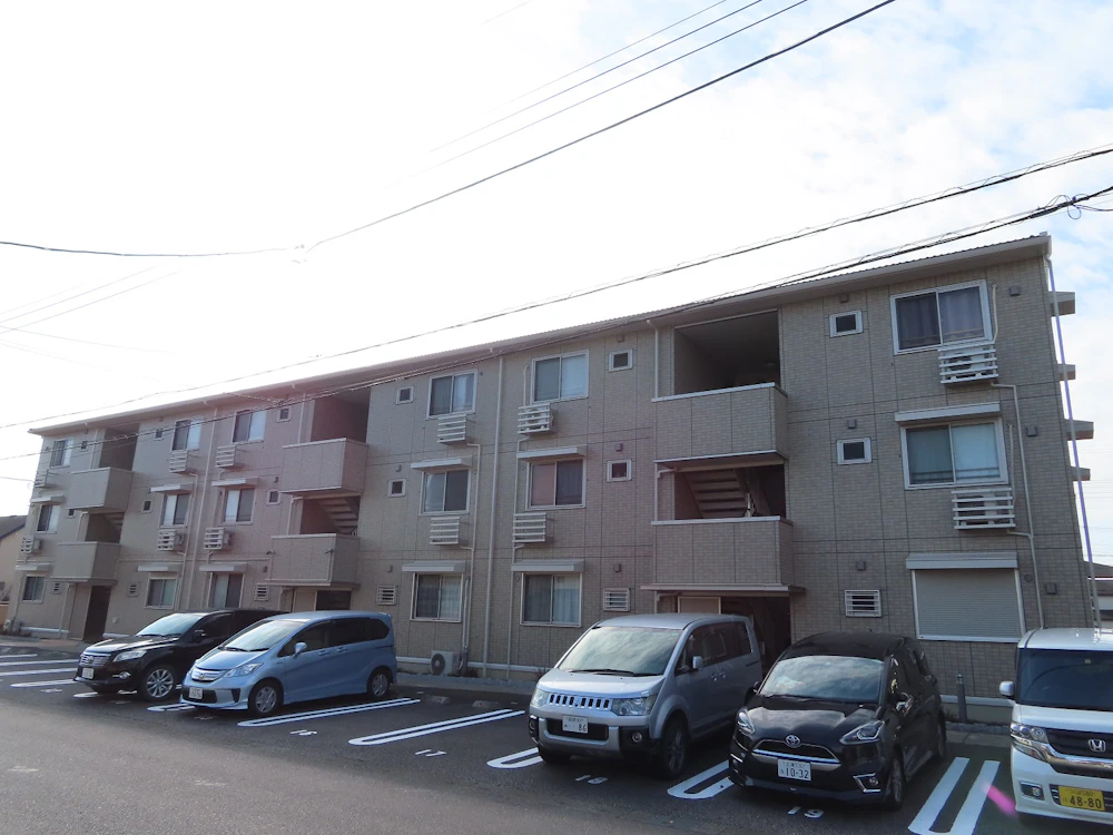 つくばみらい市 マンションの外壁塗装（クリヤー塗装） 施工後