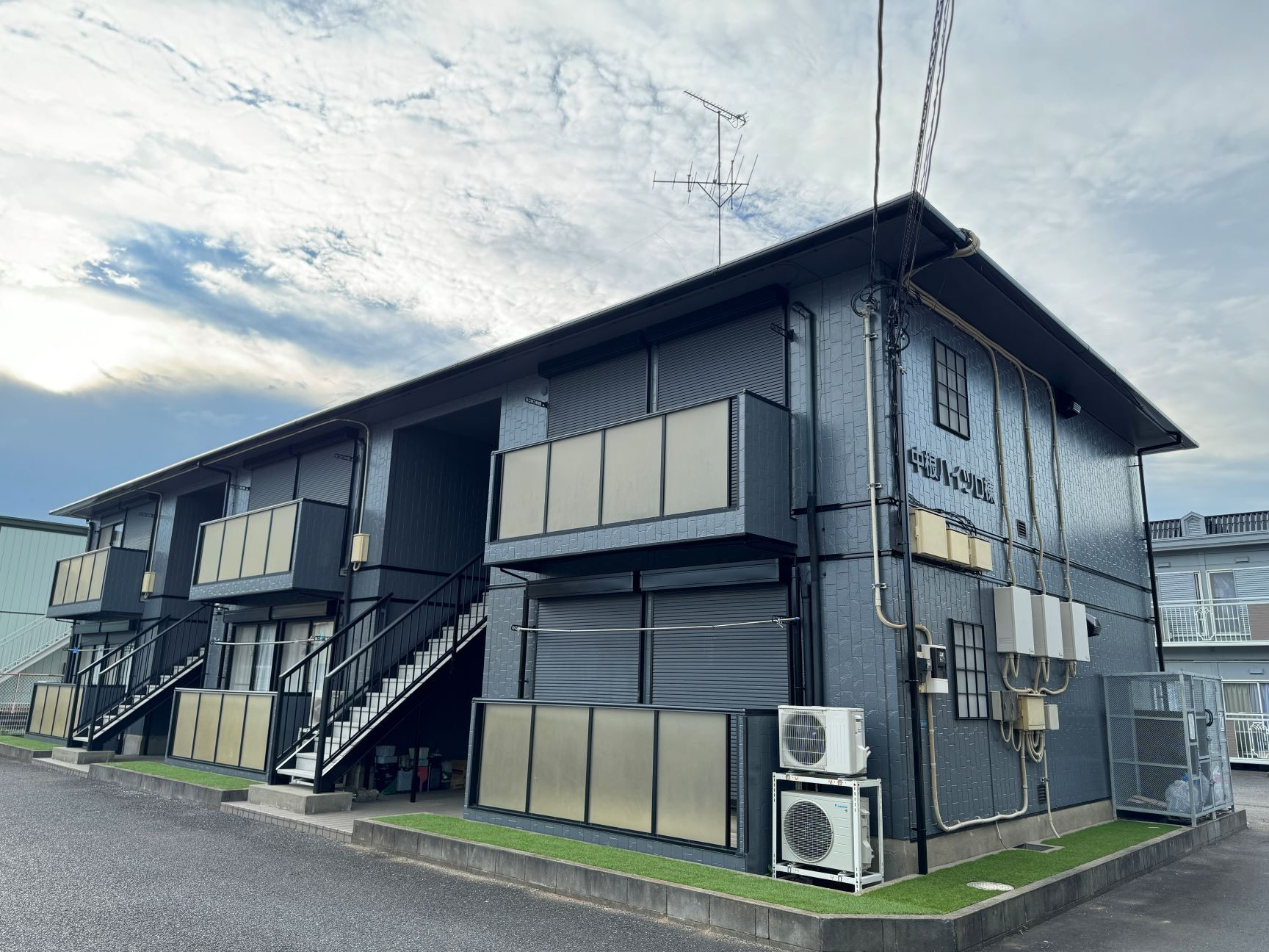 土浦市 アパートの屋根・外壁塗装（その3）