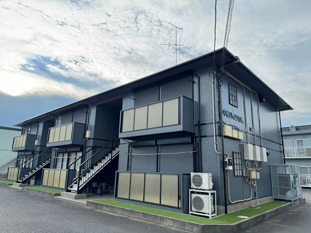 土浦市 アパートの屋根・外壁塗装（その3） 施工後