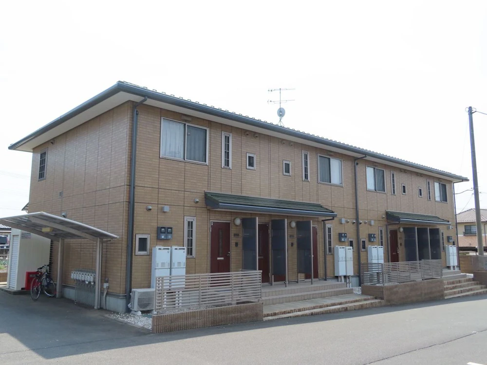 水戸市 アパートの屋根・外壁塗装 施工後
