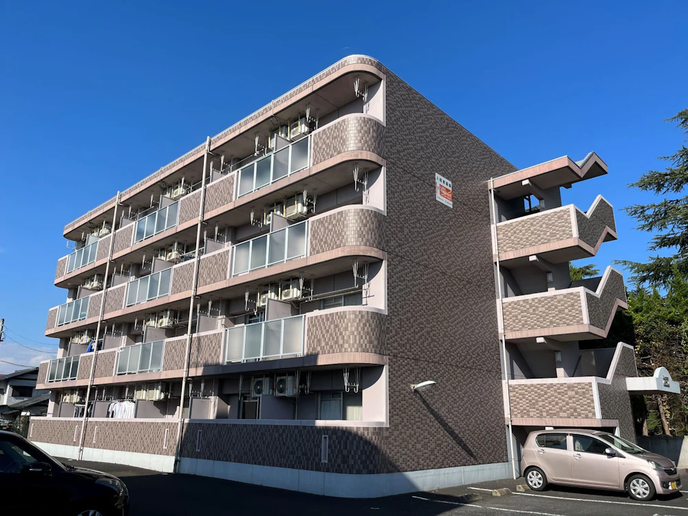 水戸市 マンションの屋根・外壁塗装 施工前