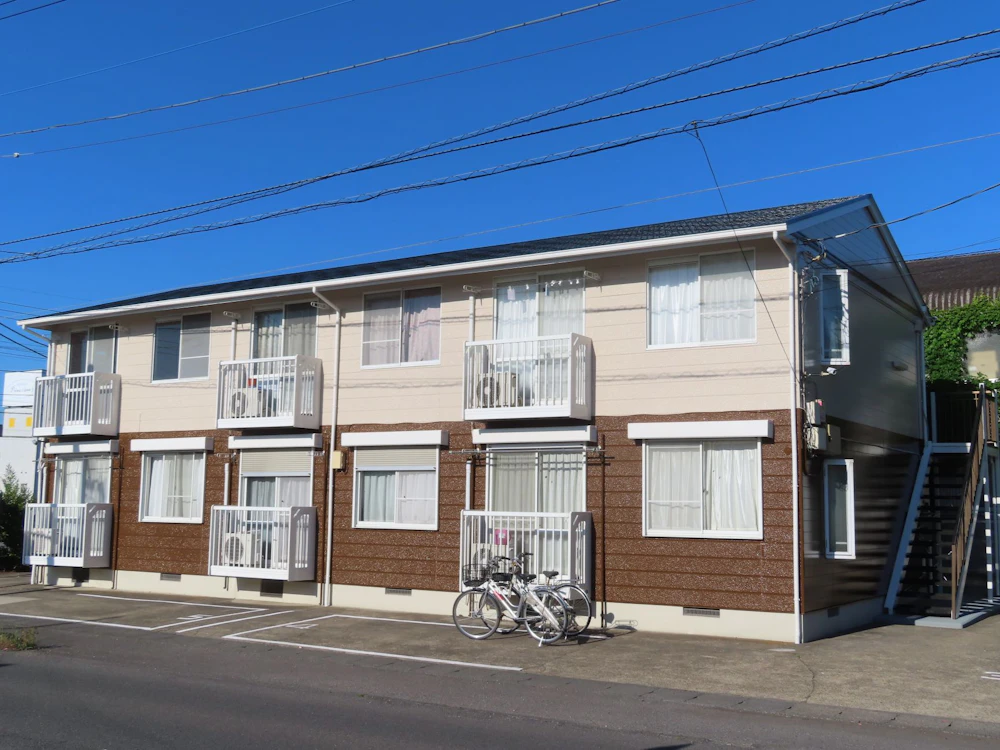 土浦市　アパートの屋根・外壁塗装 施工後