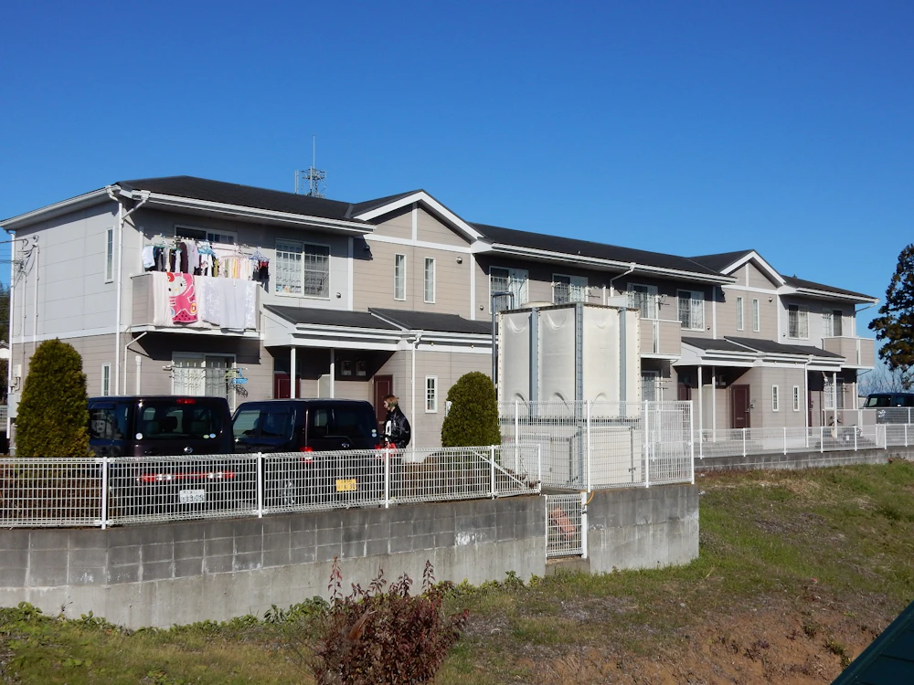阿見町 アパートの屋根・外壁塗装（その2） 施工前