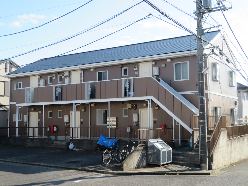 守谷市けやき台 積水ハウスのアパートの屋根・外壁塗装 施工後