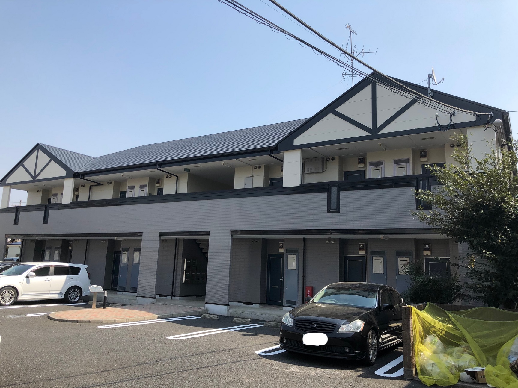 野田市 アパートの屋根・外壁塗装