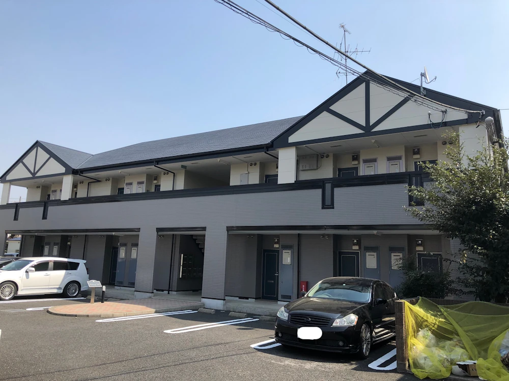 野田市 アパートの屋根・外壁塗装 施工後