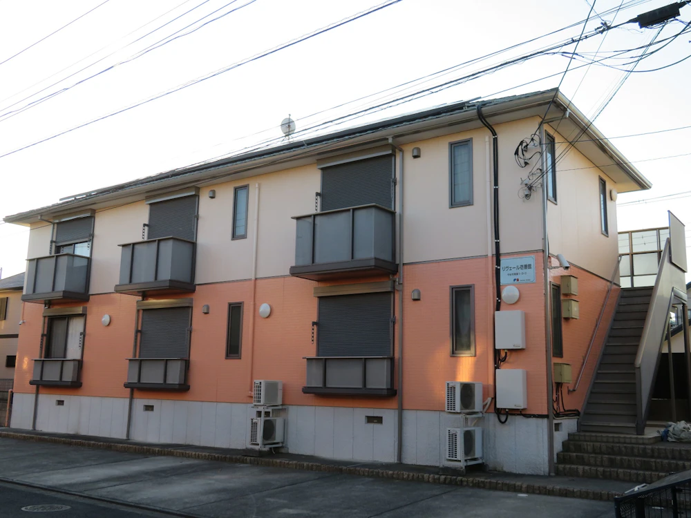 守谷市 アパートの屋根・外壁塗装（その5） 施工後
