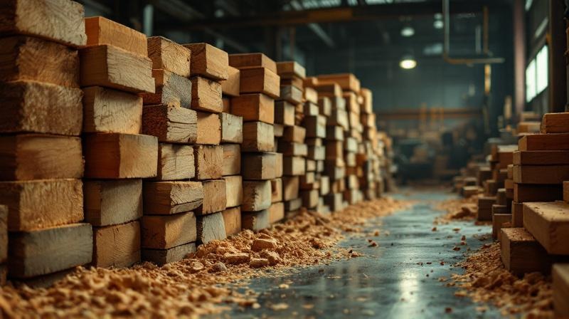 間伐材使い道における径級と搬出距離から逆算する販路選定の様子