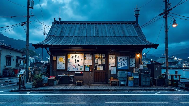 漁業権取得における漁業権取得に必要な道具と前提条件の様子